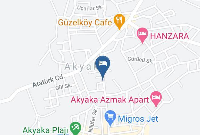 Ula - Summer Otel Maps