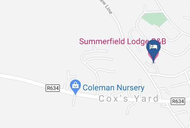 Youghal - Summerfield Lodge B&b Maps