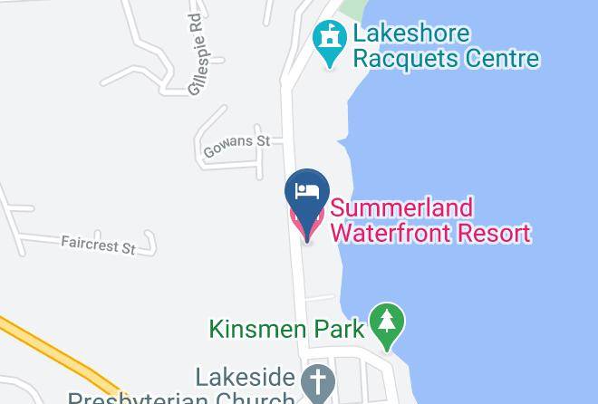 Okanagan Similkameen - Summerland Waterfront Resort & Spa Maps