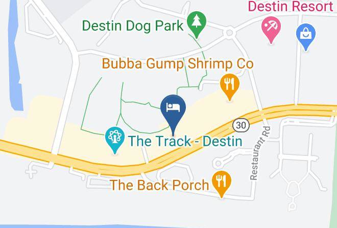 Okaloosa - Summerplace Inn Destin Fl Hotel Maps