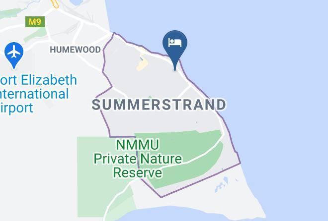 Nelson Mandela Bay - Summerstrand Beach Lodge Maps
