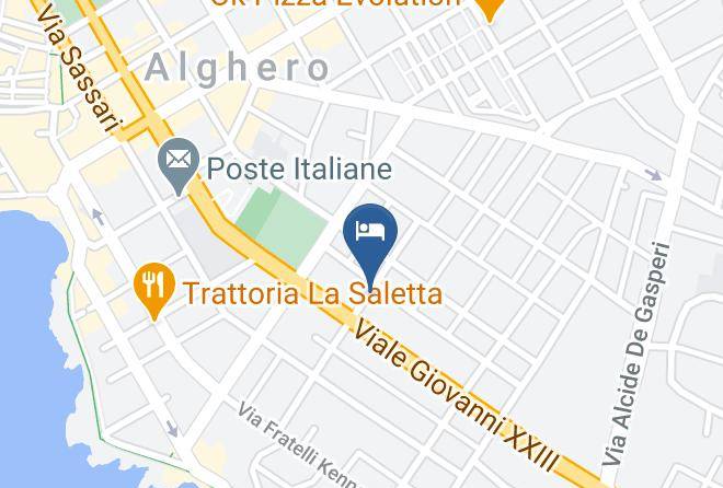 Sassari - Summertime B&b Maps