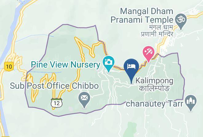 Kalimpang - Alkananda Resort Maps