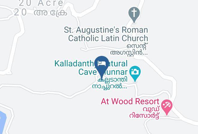 Udumbanchola - Summit Bird's Valley Resort & Spa Munnar Maps