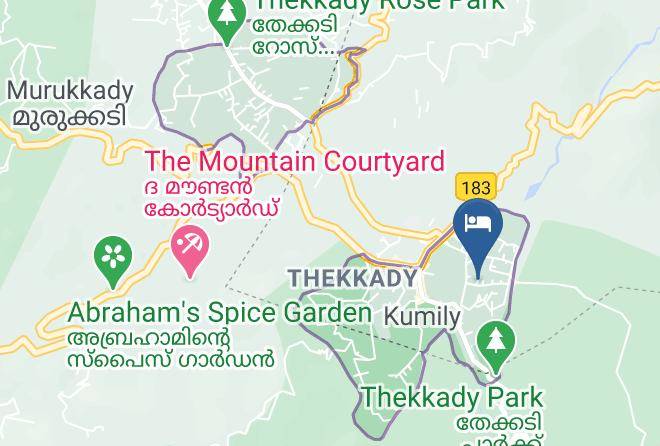 Peerumade - Summit Hampton Hotel Maps
