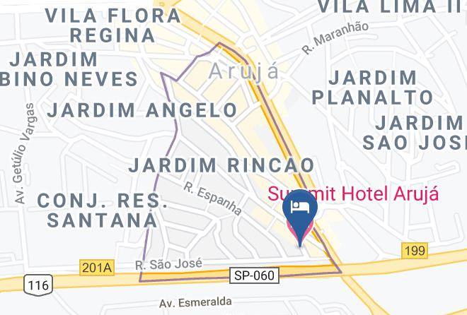Aruja - Summit Hotel Aruja Maps