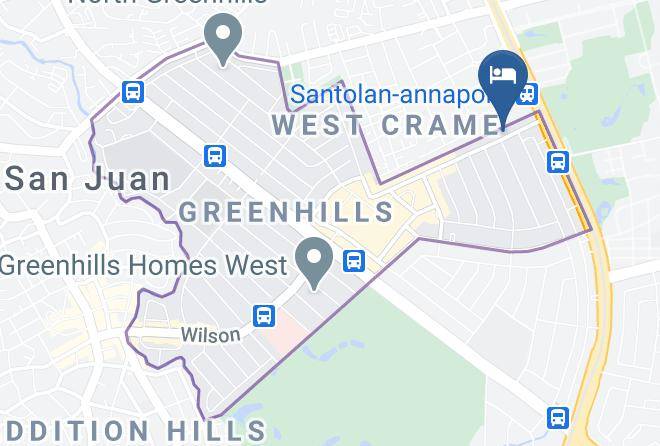 Metro Manila - Summit Hotel Greenhills Maps