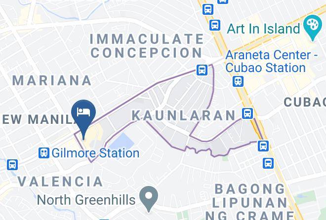 Metro Manila - Summit Hotel Magnolia Maps