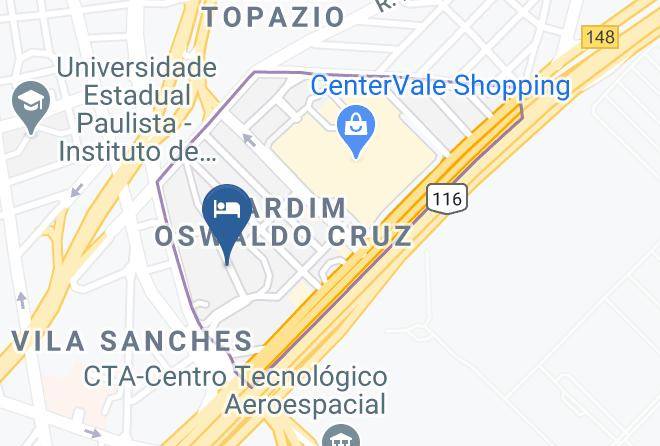 Sao Jose Dos Campos - Hotel Marua Maps