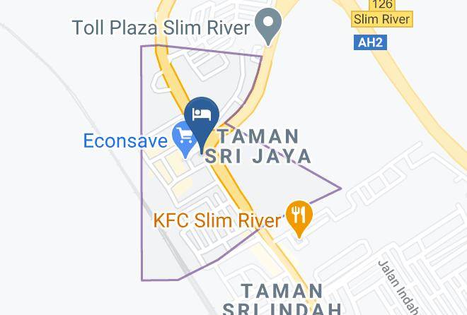 Batang Padang District - Summit Signature Hotel Slim River Maps