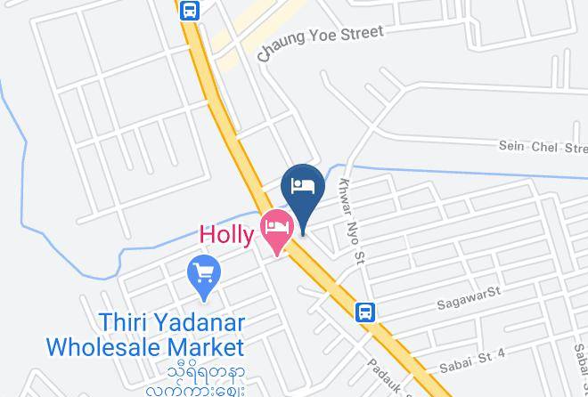 Yangon East - Sumo Hotel Ii Maps