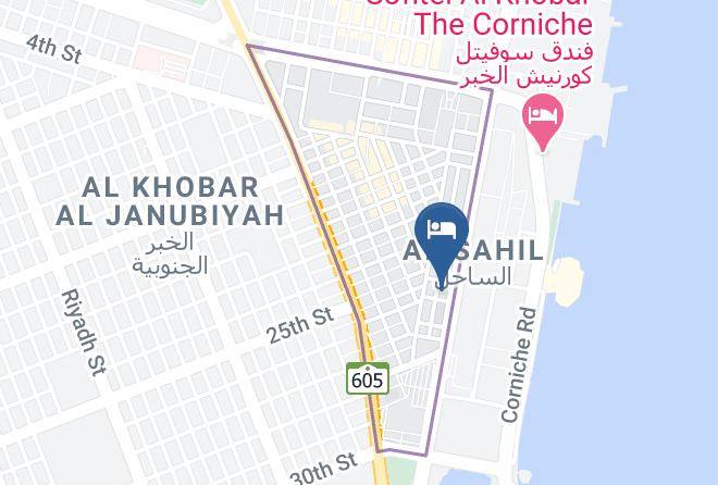 Sumou Al Khobar Hotel Map