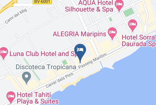 Barcelona - Sumus Hotel Monteplaya Maps