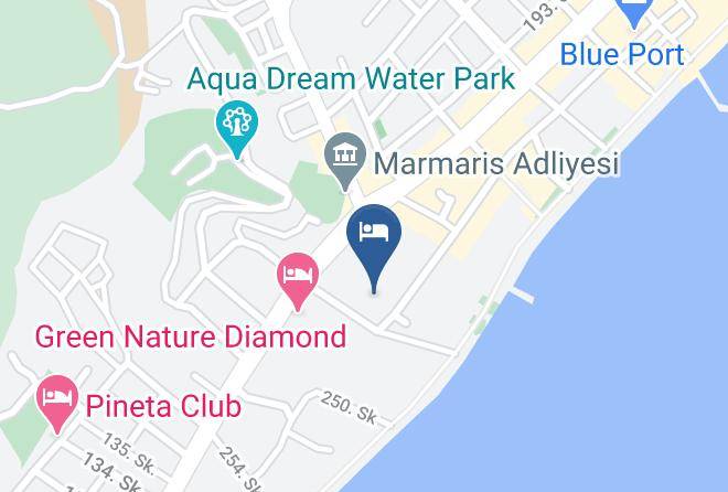 Marmaris - Hotel Sunbay Park Maps