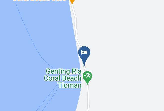Rompin - Sun Beach Resort Maps