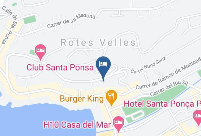 Baleares - Sun Beach Santa Ponca Maps