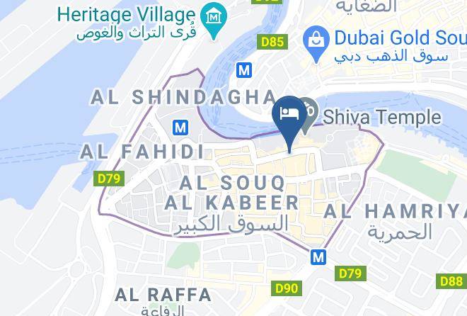 Dubai - Sun City International Hotel Maps