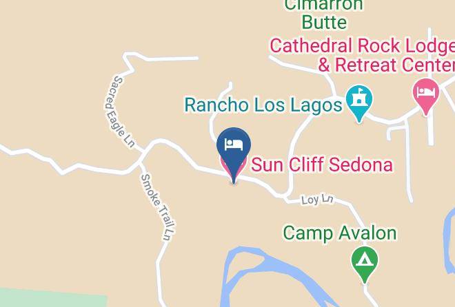 Yavapai - Sun Cliff Sedona Maps