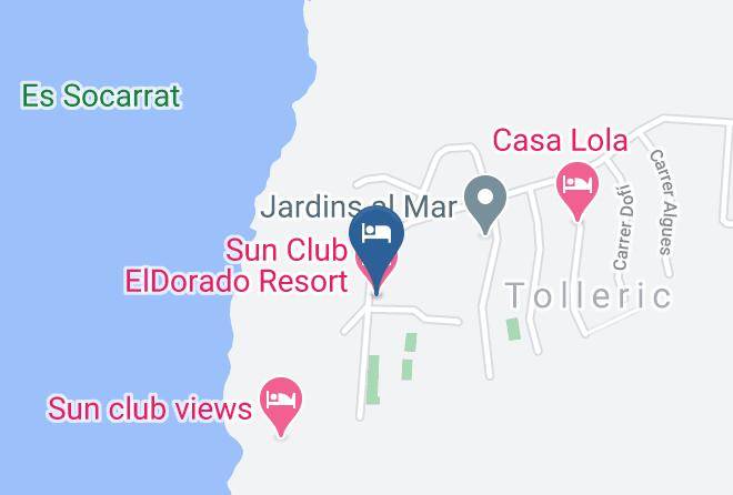 Baleares - Sun Club Eldorado Resort Maps