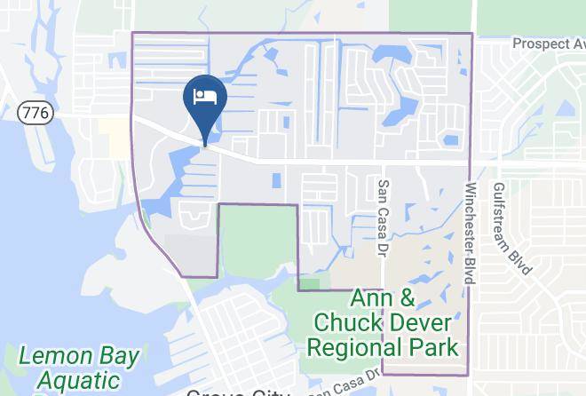 Charlotte - Sun Coast Inn Maps