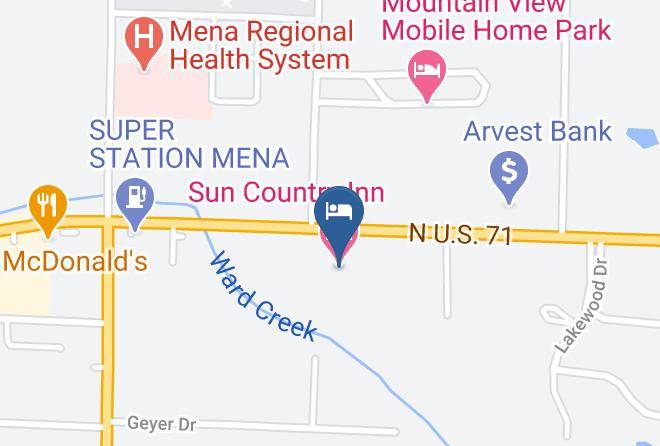Polk - Sun Country Inn Maps