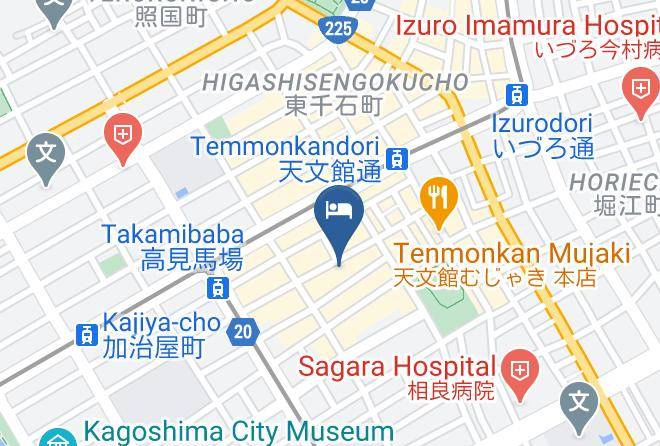 Kagoshima City - Sun Days Inn Kagoshima Maps