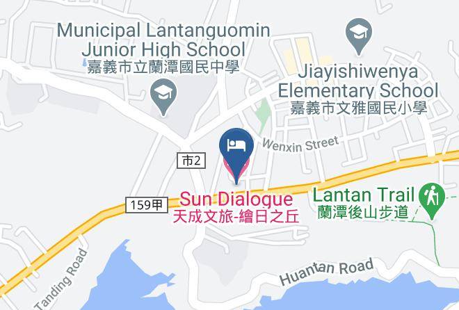 Chiayi City - Sun Dialogue Hotel Maps
