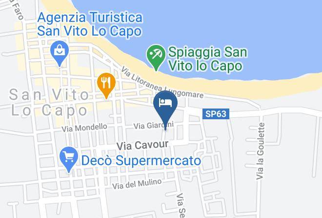 Trapani - Sun Garden Hotel Maps