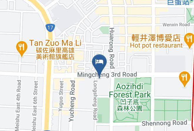 Gushan District - Sun Garden Motel Maps