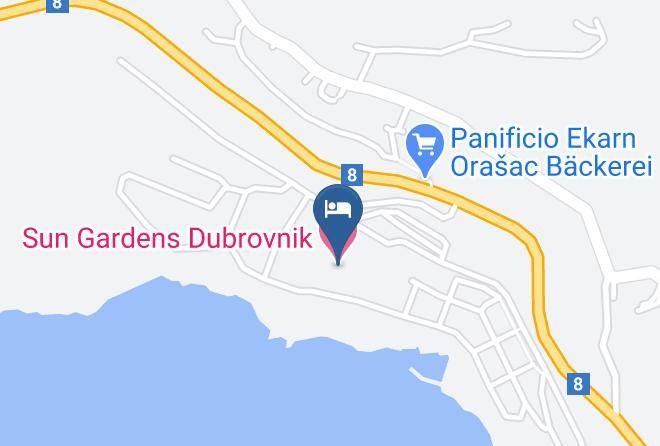 Dubrovnik - Sun Gardens Dubrovnik Maps