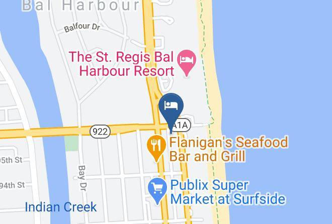 Miami Dade - Sun Harbour Boutique Hotel Maps