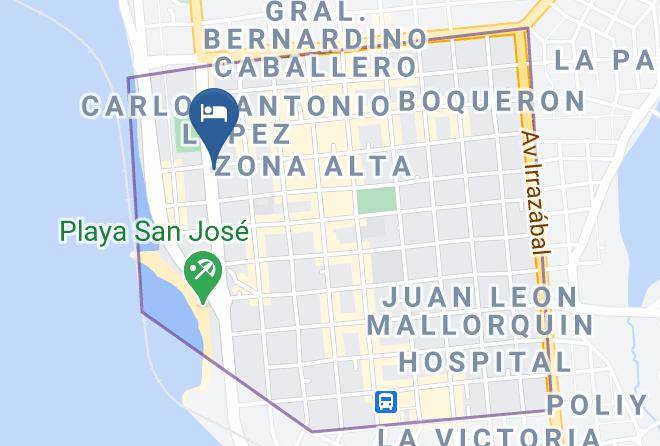 Encarnacion - Sun Hotel Maps