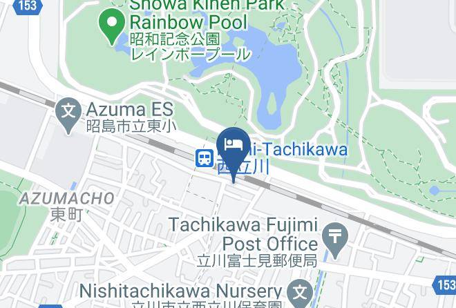 Tachikawa City - Sun Hotel Hachioji Maps