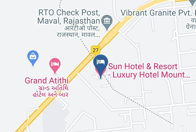 Abu Road Sub District - Sun Hotel & Resort Luxury Hotel Abu Road Maps