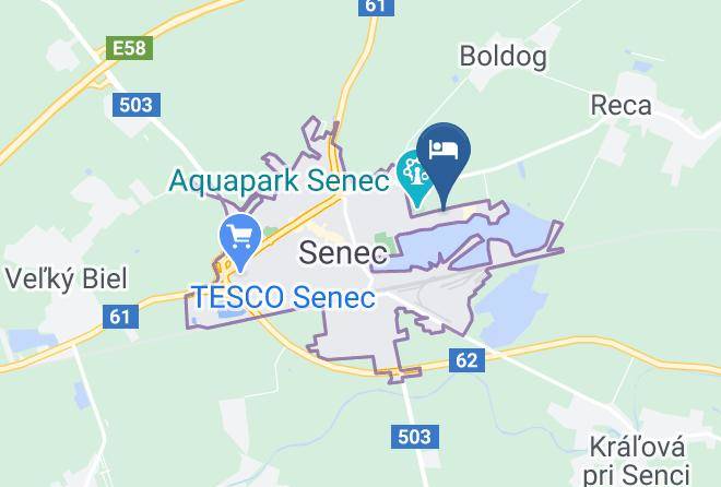 Senec - Sun Hotel Maps
