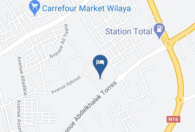 Tetouan - Hotel Chams Tetouan Maps