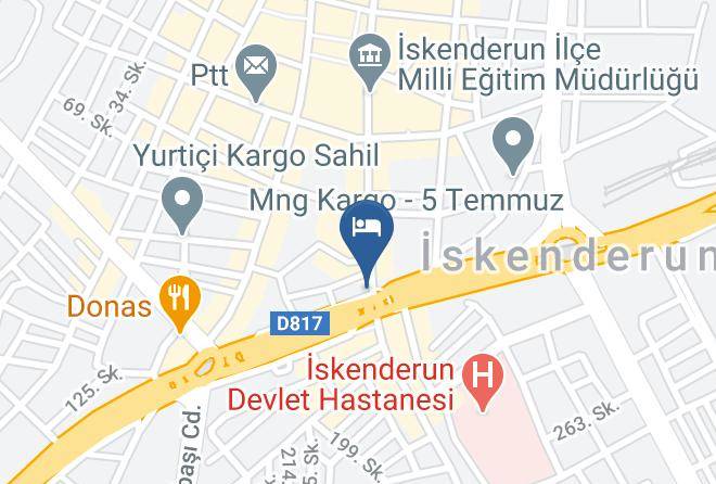 Iskenderun - Sun Inn Otel Maps