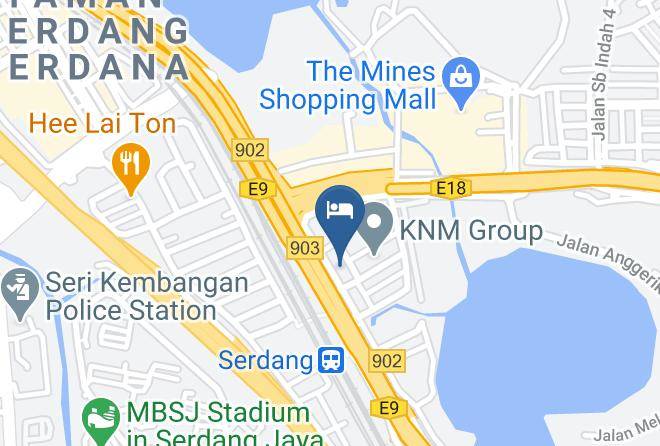 Petaling - Sun Inns Hotel D'mind 3 Maps