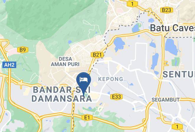 Kuala Lumpur - Sun Inns Hotel Kepong Maps