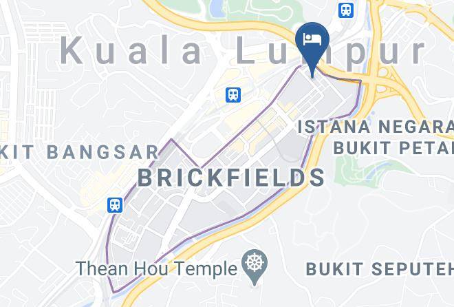 Kuala Lumpur - Sun Inns Hotel Sentral Brickfields Maps