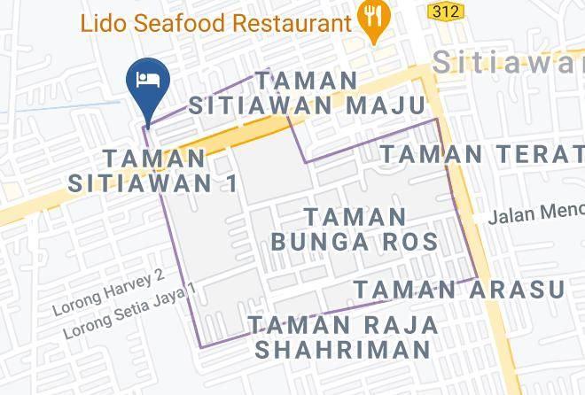 Dinding - Sun Inns Hotel Sitiawan Maps
