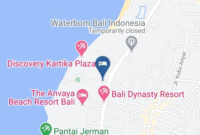 Badung Regency - Sun Island Hotel & Spa Kuta Maps