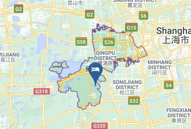 Qingpu District - Sun Island Resorts Shanghai Maps