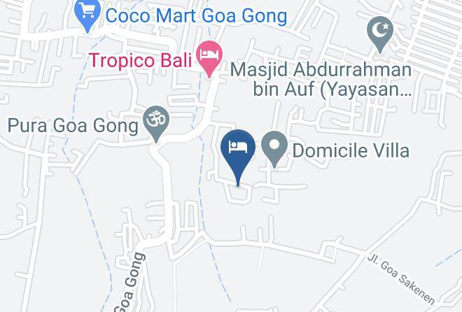 Badung Regency - Sun Island Suites & Spa Goa Gong Maps