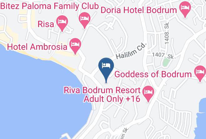 Bodrum - Sun Life Resort Hotel Maps