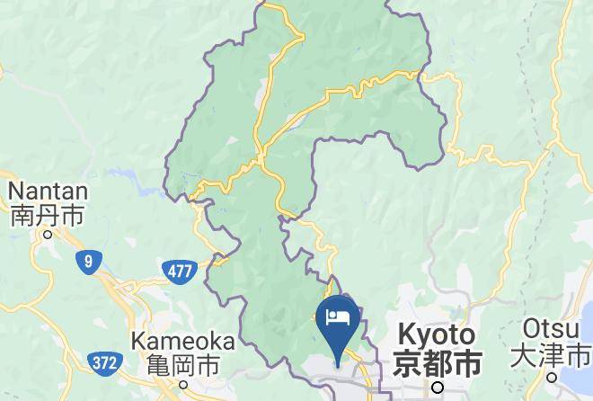 Kyoto City Ukyo Ward - Sun Members Kyoto Saga Maps
