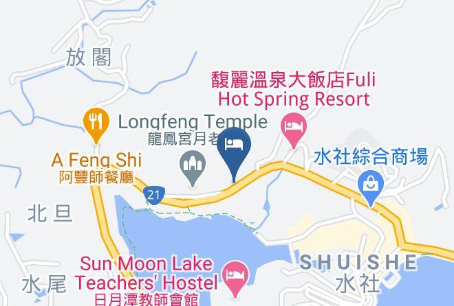 Nantounty - Sun Moon Lake 5boat B&b Maps