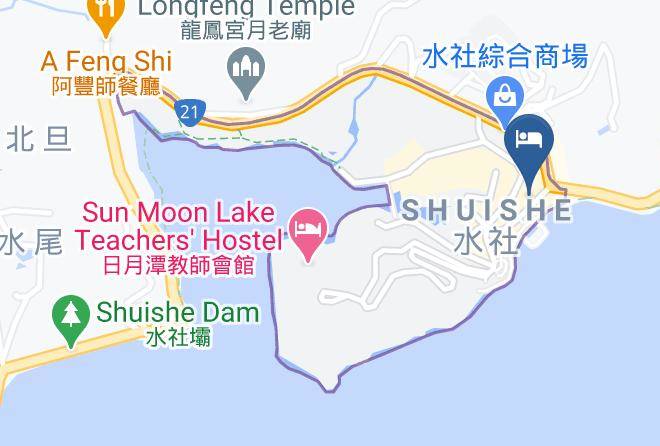 Nantounty - Sun Moon Lake Crown Yu Hotel Maps
