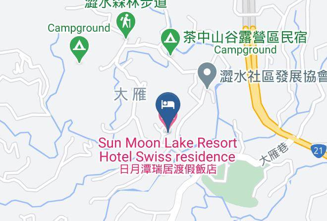 Nantounty - Sun Moon Lake Resort Hotel Swiss Residence Maps