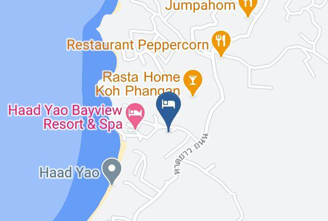 Amphoe Ko Pha Ngan - Sun Moon Star Resort Koh Phangan Maps